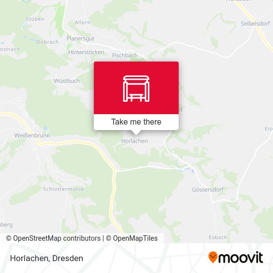 Карта Horlachen