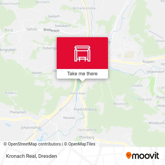 Карта Kronach Real