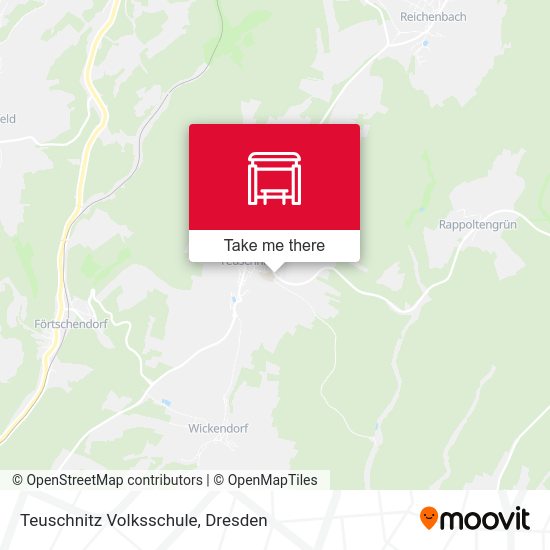 Карта Teuschnitz Volksschule