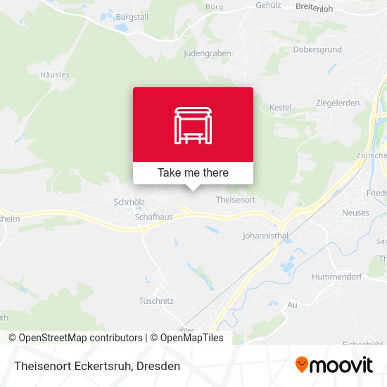 Карта Theisenort Eckertsruh