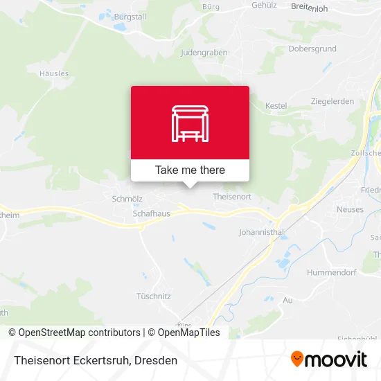 Карта Theisenort Eckertsruh