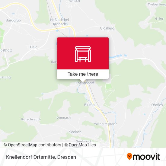 Карта Knellendorf Ortsmitte