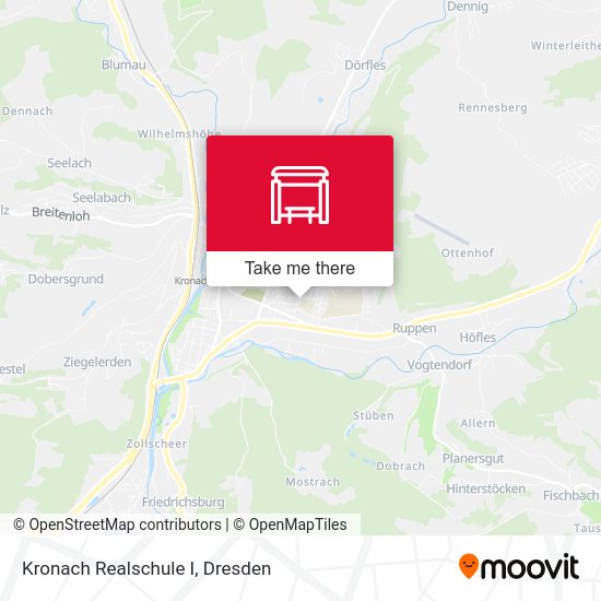 Карта Kronach Realschule I