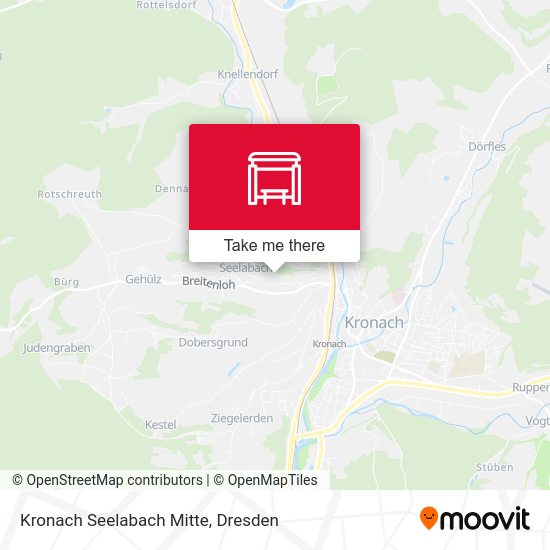 Карта Kronach Seelabach Mitte