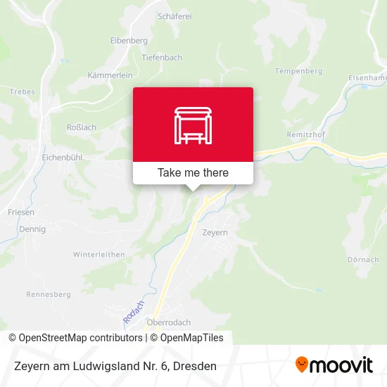 Карта Zeyern am Ludwigsland Nr. 6