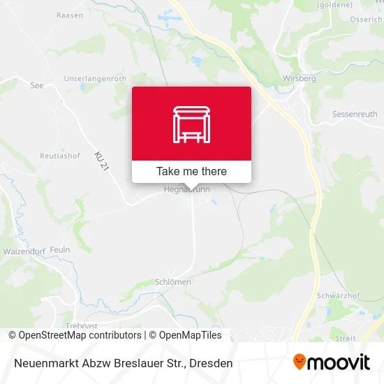 Карта Neuenmarkt Abzw Breslauer Str.