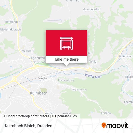 Карта Kulmbach Blaich