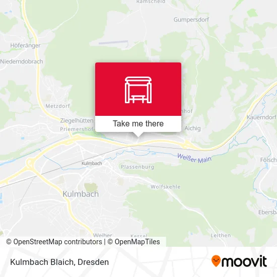 Карта Kulmbach Blaich