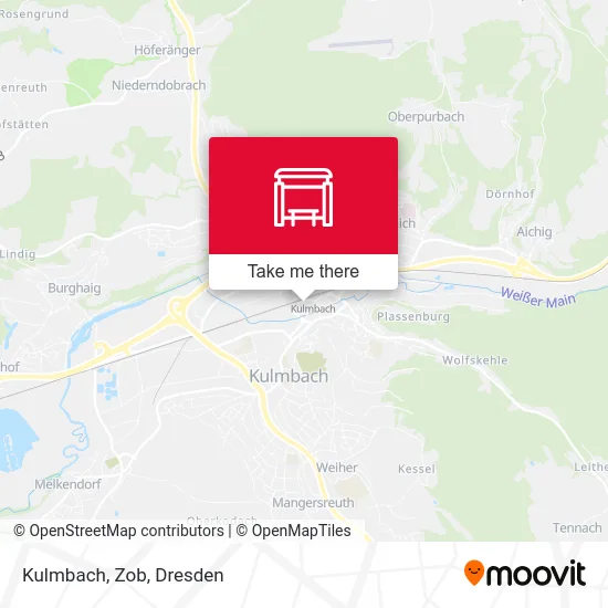 Карта Kulmbach, Zob