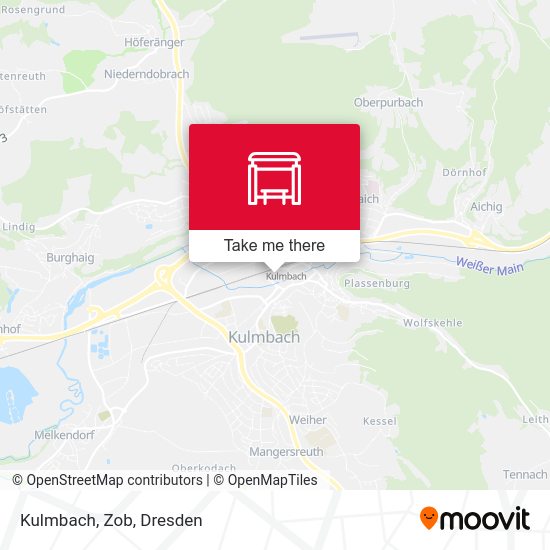 Карта Kulmbach, Zob