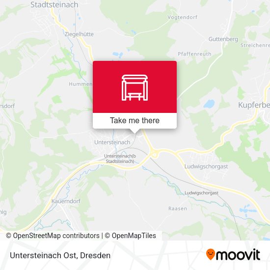Карта Untersteinach Ost