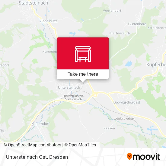 Карта Untersteinach Ost