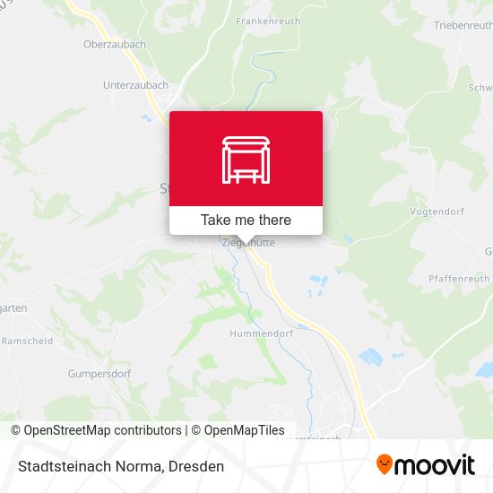 Карта Stadtsteinach Norma