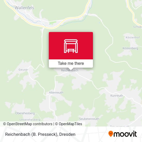 Карта Reichenbach (B. Presseck)