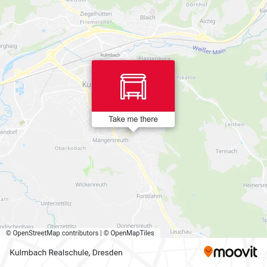 Карта Kulmbach Realschule