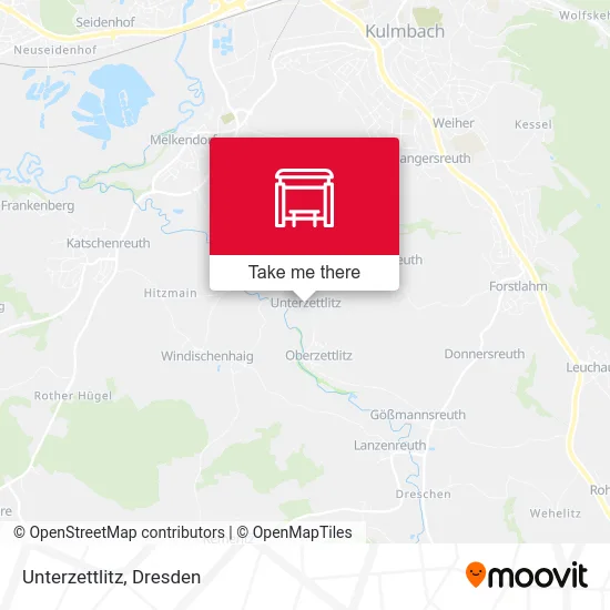 Карта Unterzettlitz