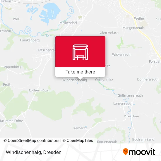 Карта Windischenhaig