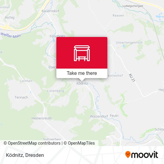 Карта Ködnitz