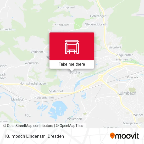 Карта Kulmbach Lindenstr.