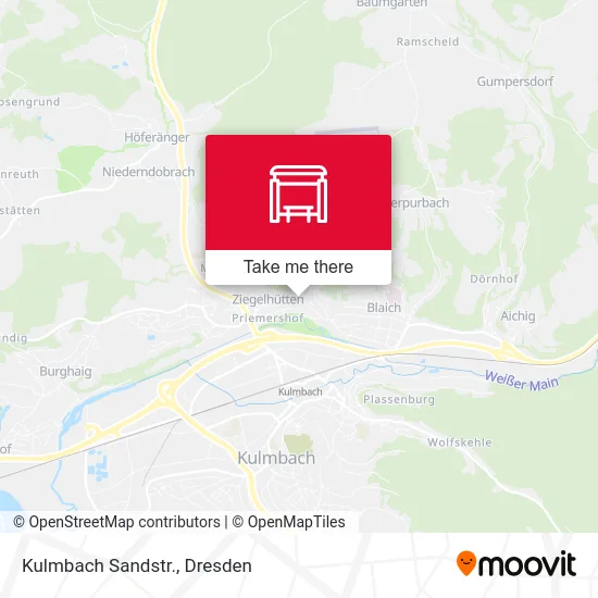 Карта Kulmbach Sandstr.