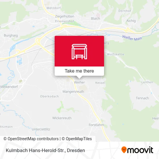 Карта Kulmbach Hans-Herold-Str.