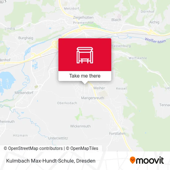 Карта Kulmbach Max-Hundt-Schule