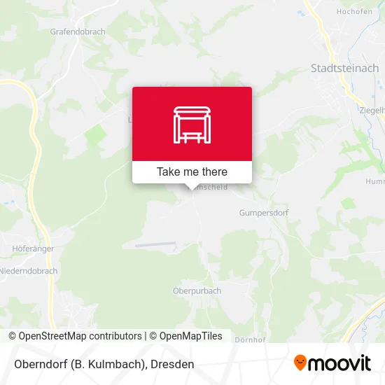 Карта Oberndorf (B. Kulmbach)
