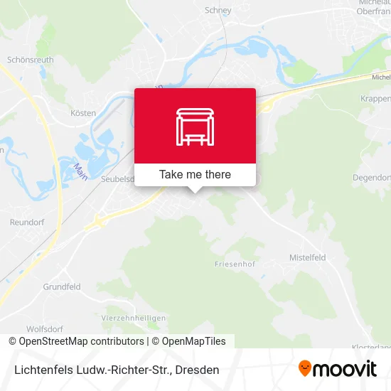 Карта Lichtenfels Ludw.-Richter-Str.