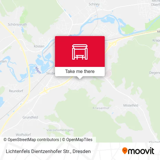 Карта Lichtenfels Dientzenhofer Str.