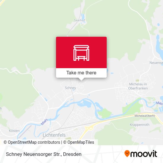 Карта Schney Neuensorger Str.