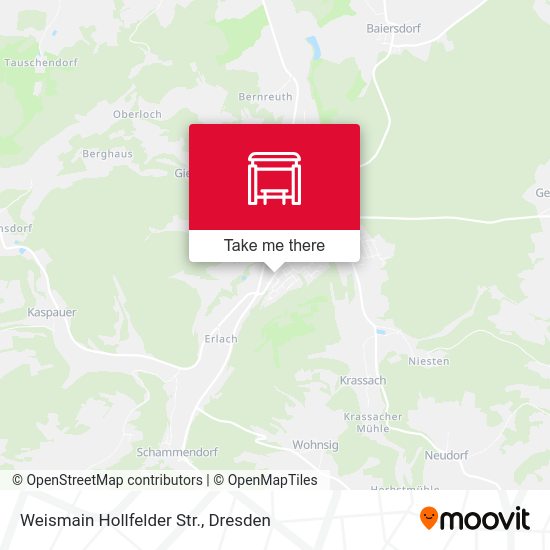 Карта Weismain Hollfelder Str.