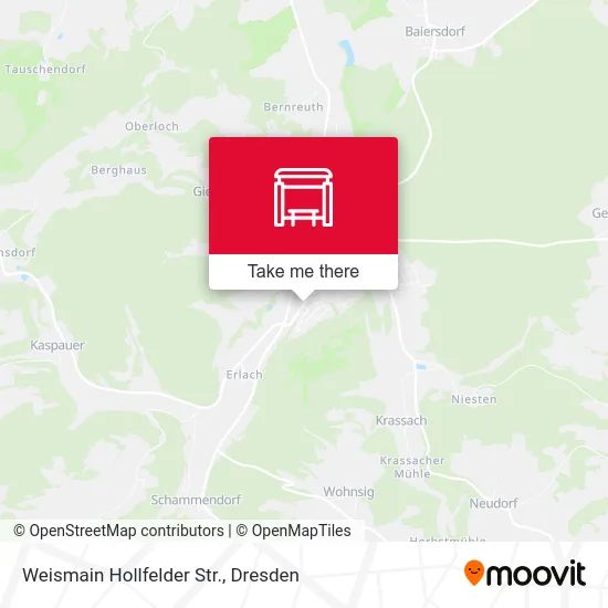 Карта Weismain Hollfelder Str.