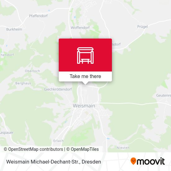 Карта Weismain Michael-Dechant-Str.