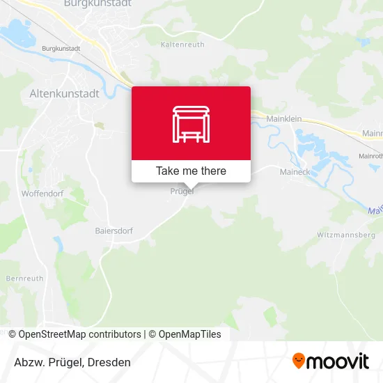 Карта Abzw. Prügel