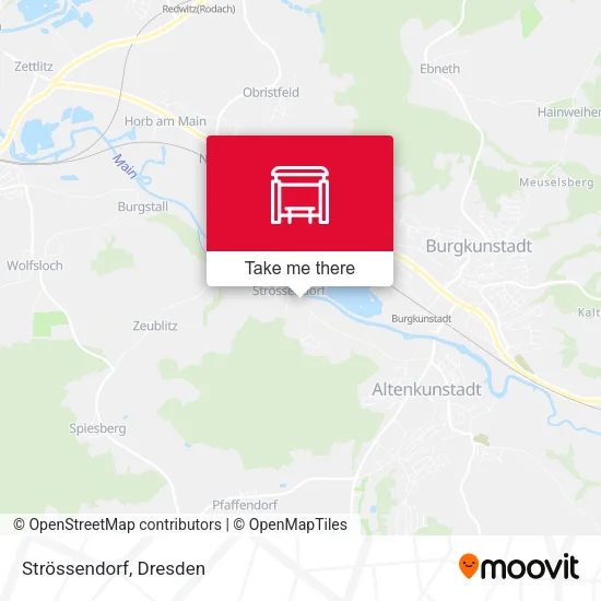 Карта Strössendorf