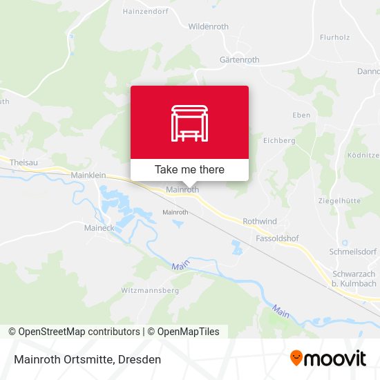 Карта Mainroth Ortsmitte