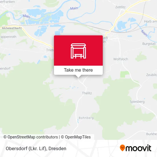 Карта Obersdorf (Lkr. Lif)