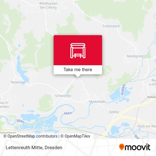 Карта Lettenreuth Mitte