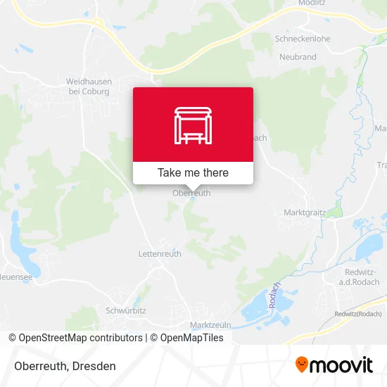 Карта Oberreuth