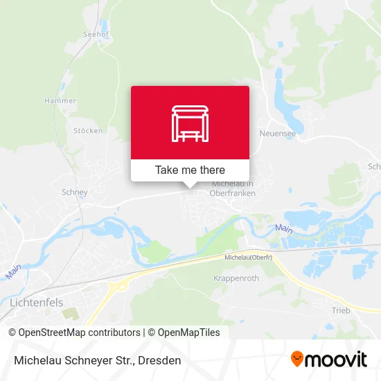 Карта Michelau Schneyer Str.