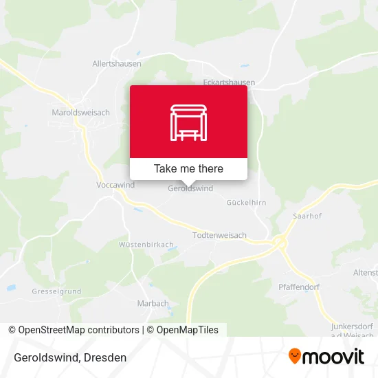 Карта Geroldswind