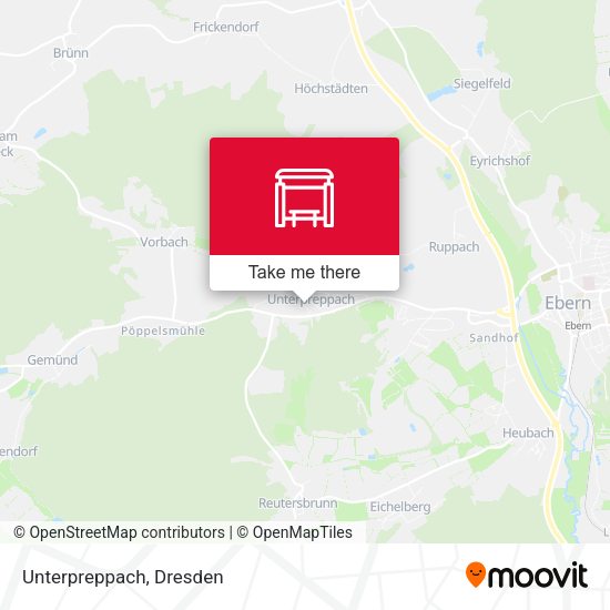 Карта Unterpreppach