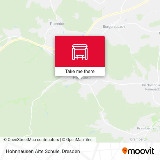 Карта Hohnhausen Alte Schule