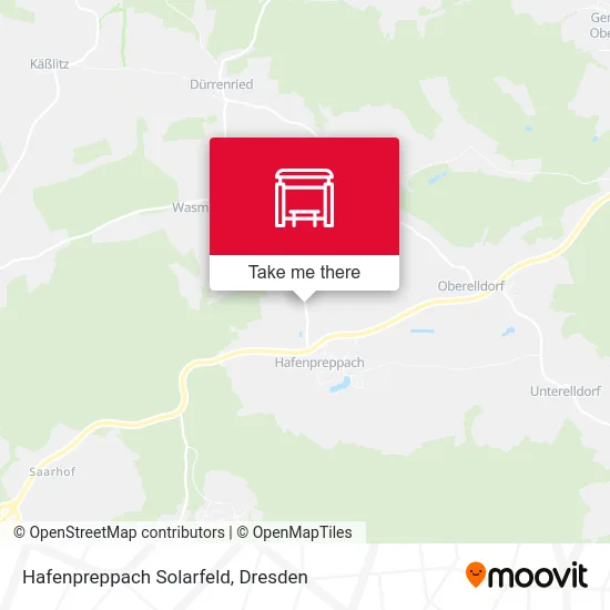 Карта Hafenpreppach Solarfeld