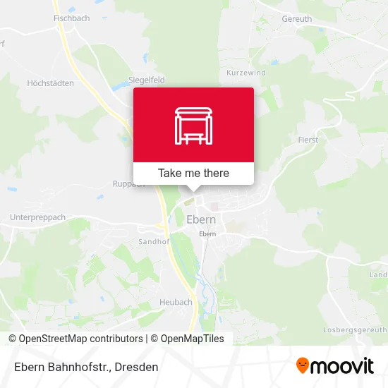 Ebern Bahnhofstr. map