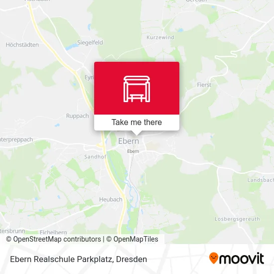 Карта Ebern Realschule Parkplatz
