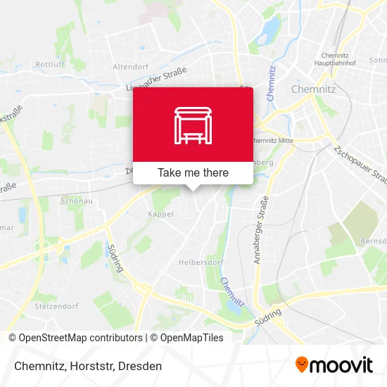 Карта Chemnitz, Horststr