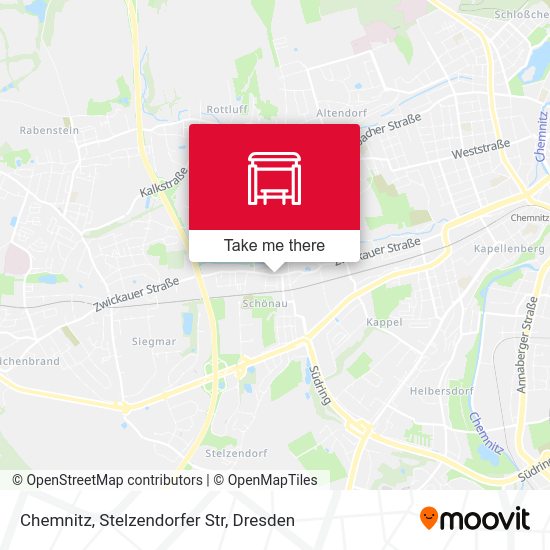 Карта Chemnitz, Stelzendorfer Str