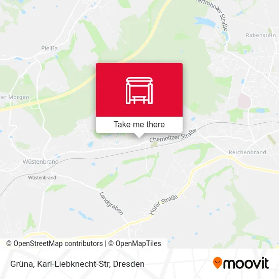 Карта Grüna, Karl-Liebknecht-Str