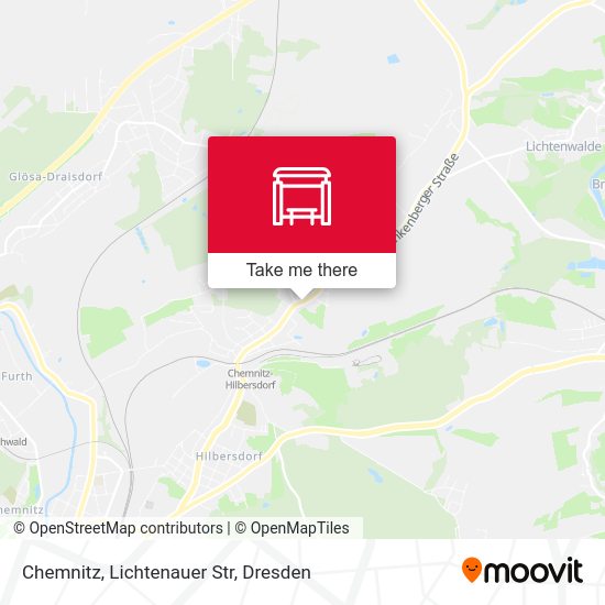 Карта Chemnitz, Lichtenauer Str
